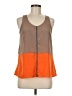 Bar III 100% Polyester Orange Tank Top Size M - photo 1