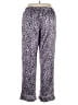 Victoria's Secret 100% Polyester Animal Print Silver Casual Pants Size XL - photo 2