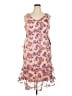 JS Collections 100% Polyester Paisley Pink Cocktail Dress Size 18 - photo 1