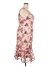 JS Collections 100% Polyester Paisley Pink Cocktail Dress Size 18 - photo 4