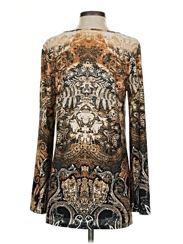 Attitudes by Renee Long Sleeve Blouse (view 2)