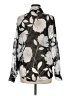 Bailey 44 100% Polyester Floral Gray Long Sleeve Blouse Size M - photo 2