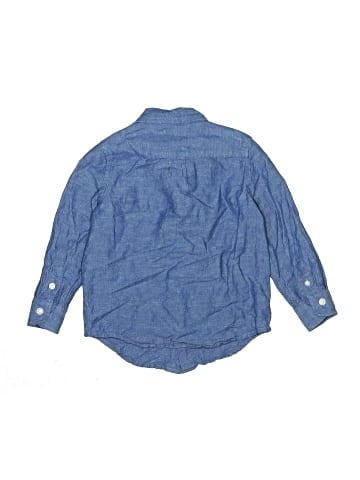 Janie and Jack Long Sleeve Button-Down Shirt (view 2)