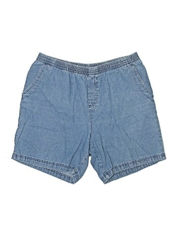 Basic Editions Denim Shorts (view 1)