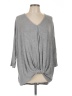 Bobi Gray 3/4 Sleeve Top Size L - photo 1