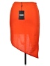 Missguided 100% Polyester Color Block Orange Casual Skirt Size 16 - photo 2