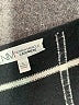 Neiman Marcus Checkered-gingham Black Pullover Sweater Size L - photo 7
