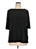 IMAN Black 3/4 Sleeve Top Size 1X - photo 1