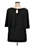 IMAN Black 3/4 Sleeve Top Size 1X - photo 2