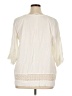 Solitaire Ivory 3/4 Sleeve Blouse Size 1X - photo 2