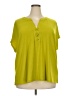 Love Scarlett Green Short Sleeve Blouse Size 3X - photo 1