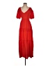 Shein 100% Polyester Red Casual Dress Size 4 - photo 1