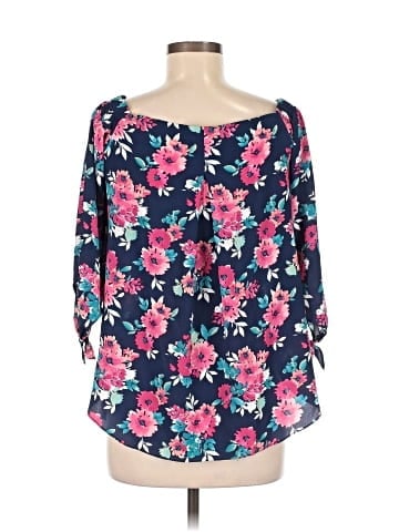 Status by Chenault 3/4 Sleeve Blouse (view 2)