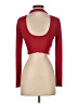 BCBGeneration Red Long Sleeve Top Size S - photo 2