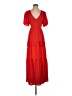 Shein 100% Polyester Red Casual Dress Size 4 - photo 1
