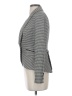 White House Black Market Houndstooth Gray Blazer Size 00 - photo 5