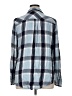 Maurices 100% Rayon Plaid Blue Long Sleeve Button-Down Shirt Size 16 (1) - photo 2