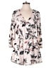One Clothing 100% Polyester Floral Ivory Romper Size M - photo 1