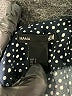 H&M Mama 100% Polyester Polka Dots Black Cocktail Dress Size S - photo 6