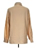 Jordan 100% Polyester Solid Tan Long Sleeve Blouse Size L - photo 2