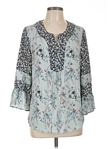 DR2 3/4 Sleeve Blouse (view 1)