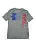 Under Armour 100% Polyester Gray Active T-Shirt Size XL (youth) - photo 1