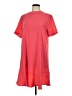 Mud Pie Solid Red Casual Dress Size L - photo 1