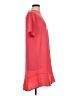 Mud Pie Solid Red Casual Dress Size L - photo 4