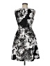Apt. 9 Graphic Gray Cocktail Dress Size M - photo 2
