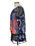 Desigual 100% Polyester Blue Long Sleeve Blouse Size L - photo 5