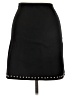 P.A.R.O.S.H. Solid Black Casual Skirt Size L - photo 2