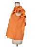 Vitamin A Orange Short Sleeve Blouse Size M - photo 5