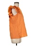 Vitamin A Orange Short Sleeve Blouse Size M - photo 4