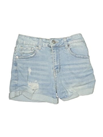 Wax Jean Denim Shorts (view 1)