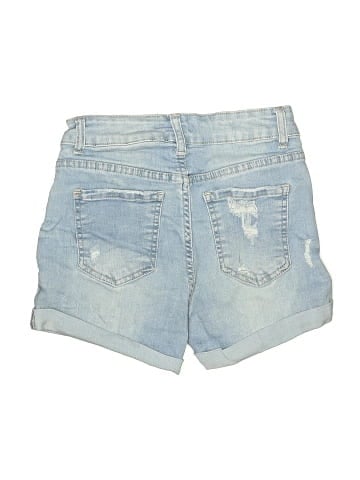 Wax Jean Denim Shorts (view 2)