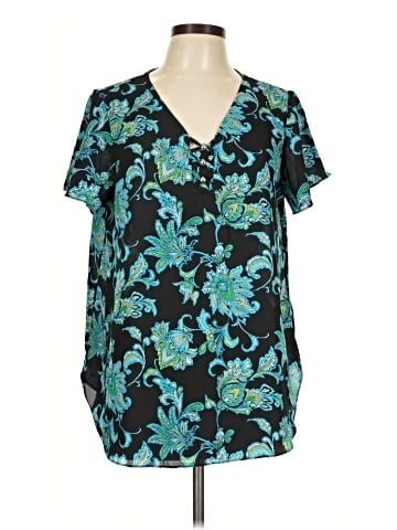 Sami & JO Short Sleeve Blouse (view 1)