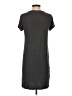 Paraphrase Solid Gray Casual Dress Size S - photo 2
