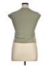 Amanda Smith Green Short Sleeve Top Size XL - photo 2