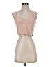Lucy Paris 100% Polyester Tan Sleeveless Top Size S - photo 1