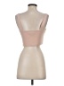 Lucy Paris 100% Polyester Tan Sleeveless Top Size S - photo 2