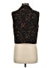 Theory Animal Print Brown Sleeveless Blouse Size M - photo 2