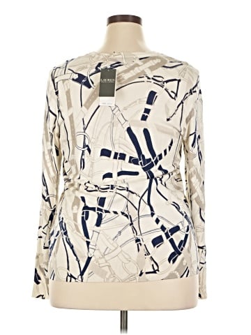 Lauren by Ralph Lauren Long Sleeve Blouse (view 2)