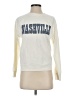 J.Crew 100% Cotton White Sweatshirt Size S - photo 1