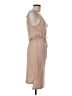 Unbranded Solid Tan Casual Dress Size M - photo 4