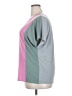 emerald Color Block Gray Short Sleeve T-Shirt Size 2X - photo 5
