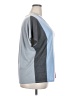 emerald Color Block Gray Short Sleeve T-Shirt Size 2X - photo 4