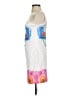 Commense Graphic White Cocktail Dress Size S - photo 5