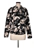 Isaac Mizrahi LIVE! Floral Black Jacket Size M - photo 1