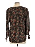 Monday Fun 100% Polyester Black 3/4 Sleeve Blouse Size L - photo 2
