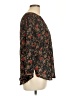 Monday Fun 100% Polyester Black 3/4 Sleeve Blouse Size L - photo 4